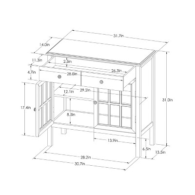 target windham 2 door cabinet