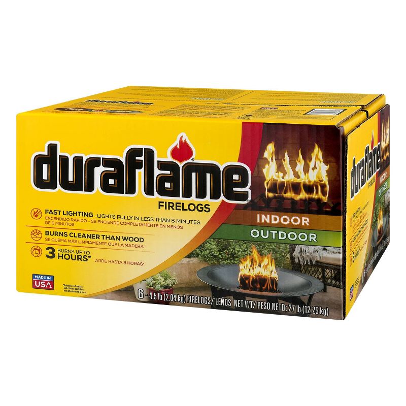 Duraflame 6pk 4.5lbs Firelogs, 4 of 9