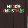 Men's - Peanuts - Merry Christmas Snoopy Short Sleeve Graphic T-Shirt - 2 of 4