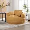Lyngins Chenille Bean Bag Sofas for Kids and Adults,Fluffy Lazy Sofa Chairs with High-Resilience Sponge Padding for Living Room - 2 of 4