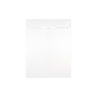 JAM Paper 9 x 12 Open End Catalog Envelopes with Peel and Seal Closure White 25/Pack (356828780A)