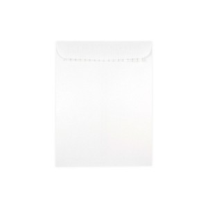 JAM Paper 9 x 12 Open End Catalog Envelopes with Peel and Seal Closure White 25/Pack (356828780A) - 1 of 4