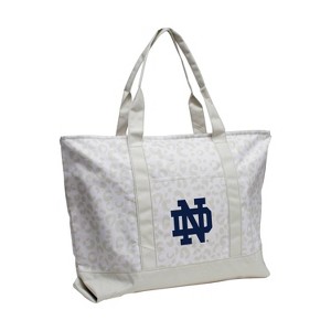 NCAA Notre Dame Fighting Irish Leopard Pattern Tote - 1 of 1