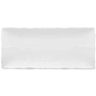 Noritake Cher Blanc Rectangular Tray, 10 1/2"