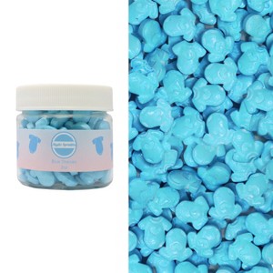 Mystic Sprinkles Candy Shapes Blue Onesies - 1 of 4