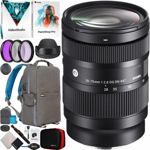 Sigma 28-70mm F2.8 DG DN Contemporary Zoom Lens for Full Frame Sony E-Mount Bundle - 1 of 4