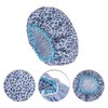 Unique Bargains Leopard Double Layer Shower Cap 1 Pc - 3 of 4