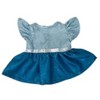 Doll Clothes Superstore Two Tone Party Dress Fits 14 Inch Baby Alive And Little Baby Dolls - 4 of 4