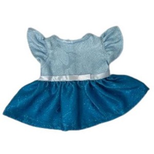 Doll Clothes Superstore Two Tone Party Dress Fits 14 Inch Baby Alive And Little Baby Dolls - 1 of 4