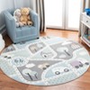 Carousel Kids CRK193 Power Loomed Indoor Rugs - Safavieh Kids - 2 of 4