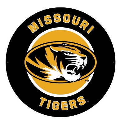 Evergreen Ultra-Thin Edgelight LED Wall Decor, Round, University of Missouri- 23 x 23 Inches Made In USA