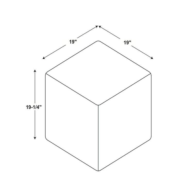 Lynwood Slipcover Cube Ottoman - Threshold™ designed with Studio McGee, 6 of 9