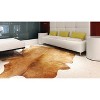 Natural Geneva Cowhide Rug | Tan | 6'x7' - 3 of 4