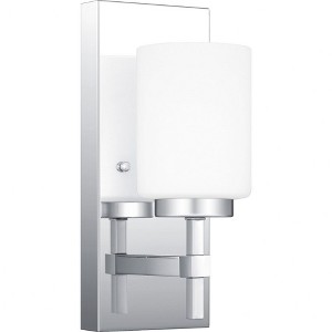 Quoizel Lighting Wilburn 1 - Light Vanity in  Polished Chrome - 1 of 3
