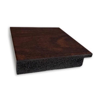 Wildwood Brown and Silver Full-Length Wood Mirror