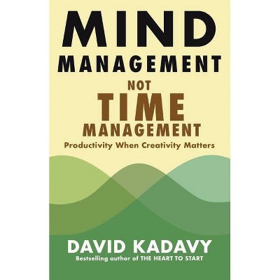 Mind Management, Not Time Management - by  David Kadavy (Paperback)