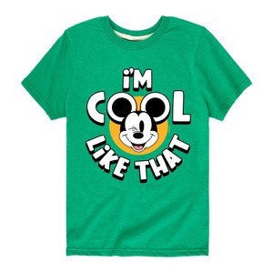 Boys' - Disney - I'm Cool Like That Short Sleeve Graphic T-Shirt - 1 of 4