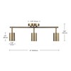 Globe Electric 21" 3-Light Track Lighting - 4 of 4