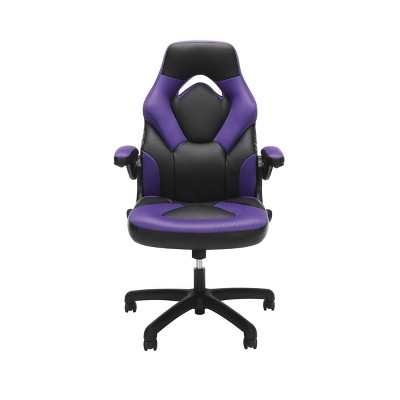RESPAWN 3085 Purple Ergonomic Gaming Chair with Flip-up Arms