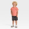 Toddler Boys' Solid Short Sleeve Graphic T-Shirt - Cat & Jack™ - 4 of 4