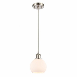 Athens - 1 Light Mini Pendant In Industrial Style-9.88 Inches Tall and 6 Inches Wide - 1 of 1