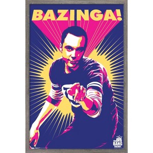 Trends International The Big Bang Theory - Sheldon Framed Wall Poster Prints - 1 of 4