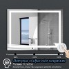48x36 Inch LED Bathroom Mirror, Front & Backlit Vanity Mirror with Lights, Anti-Fog, Dimmable, Wall Mounted Makeup Mirror (Horizontal/Vertical) - 4 of 4