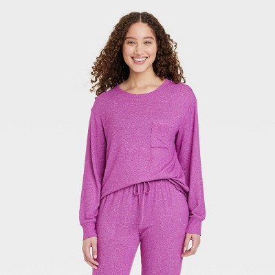 Image of Women's Perfectly Cozy Sweatshirt - Stars Above™ Purple S