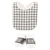 Hudson Baby Cotton Bib and Sock Set, Little Love Lama, One Size - 4 of 4