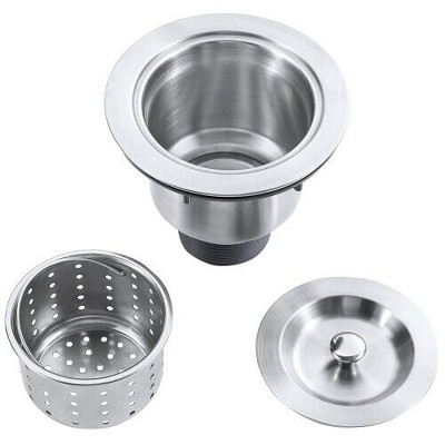 Handmade 30 Inch Stainless Steel Single Bowl Undermount Kitchen Sink with Faucet