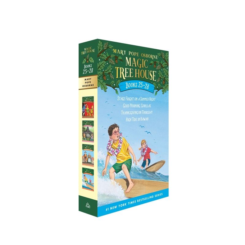 Magic Tree House Books 25-28 Boxed Set - (Magic Tree House (R)) by  Mary Pope Osborne (Mixed Media Product), 1 of 2