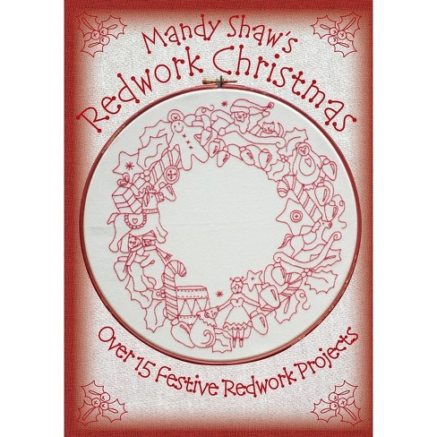 The RedWork Kitchen - Hand Embroidery Pattern - Shipped