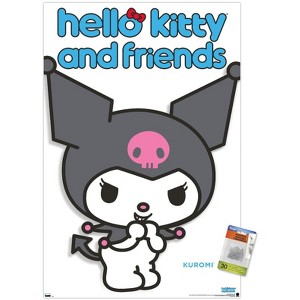 Trends International Hello Kitty and Friends: Hello - Kuromi Feature Series Unframed Wall Poster Prints - 1 of 4