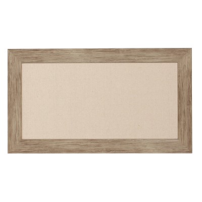 27" x 33" Beatrice Dry Erase Board Walnut Brown - DesignOvation