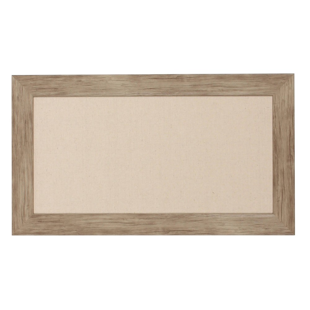 Photos - Dry Erase Board / Flipchart 27" x 33" Beatrice Dry Erase Board Walnut Brown - DesignOvation