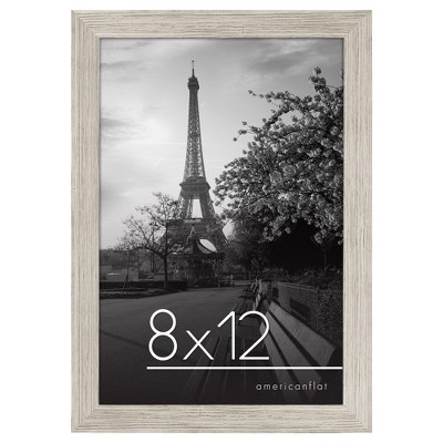 Americanflat Picture Frame with shatter-resistant glass - Wall Mounted Horizontal and Vertical Formats