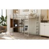 Full Size Loft Bed with Slide for Bedroom - 3 of 4