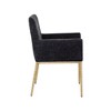 Meridian Furniture,Reeves Chenille Fabric Dining Chair, Set of 2 - 4 of 4