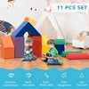 Runesay 11-Piece Baby Soft Foam Play Set, Climb and Crawl Activity Play set Building Blocks - 4 of 4