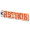 MLB Houston Astros Chunky Wood Wall Sign: Sports Art Decor, Horizontal Panel - 2 of 4