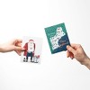 Greetings from New England, New England Boot, Preppy Santa Winter/Holiday/Christmas Greeting Card Pack Sets (3 ct, Assorted) by Ramus & Co - 2 of 4