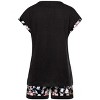 Women's Floral Pajama Shorts Set - LASCANA - 4 of 4