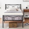 Bed Frame Platform with Headboard and Footboard - 3 of 4