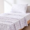 Lush Décor Twin XL 4pc Peony Toile Sheet Set Mauve - 2 of 4