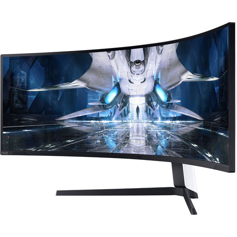 Samsung LS49AG952NNXZA 49" 32:9 Ultrawide Curved Adaptive-Sync 240 Hz HDR VA Gaming Monitor Certified Refurbished, 3 of 9