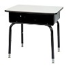 Flash Furniture Billie Student Desk with Open Front Metal Book Box - Set of 5 - 3 of 4