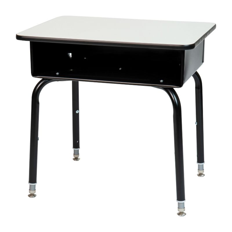 Flash Furniture Student Desk with Open Front Metal Book Box, 4 of 13