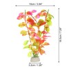 Unique Bargains Plastic Artificial Water Plants Aquarium Decorations Pink 7.28" Heigh 3 Pcs - 4 of 4