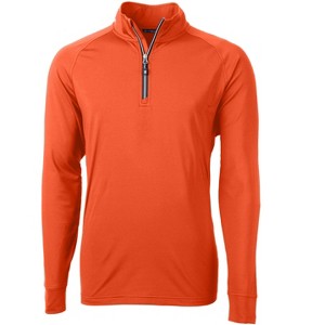 Cutter & Buck Adapt Eco Knit Stretch Recycled Mens Quarter Zip Pullover - 1 of 2
