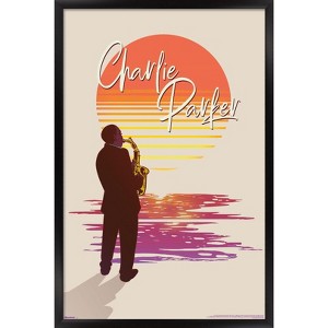 Trends International Charlie Parker - Sunset Framed Wall Poster Prints - 1 of 4